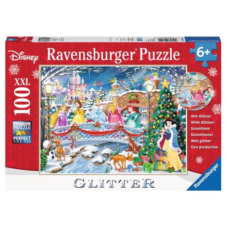 Disney Princess Glitter Christmas XXL 100pc Jigsaw Puzzle £10.49